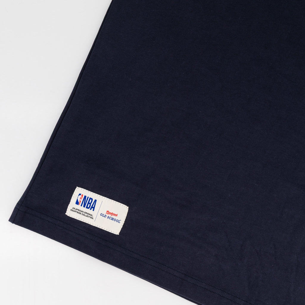 NBA Golden State Warriors Boxy Tee-Navy
