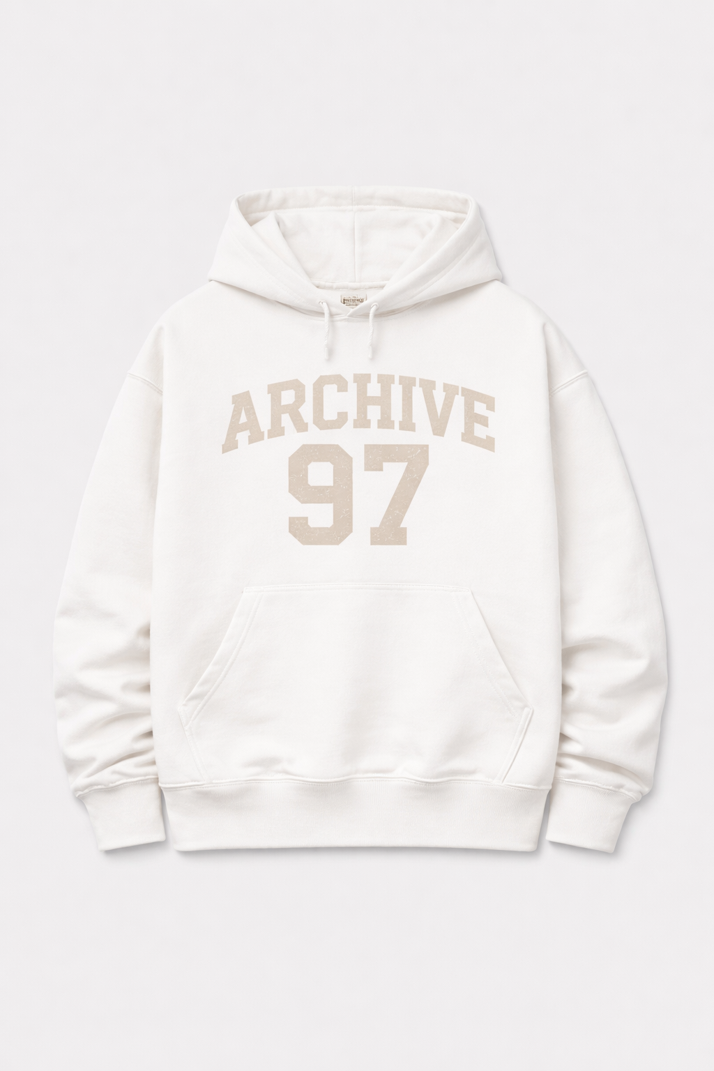 ARCHIVE 97 WHITE HOODIE