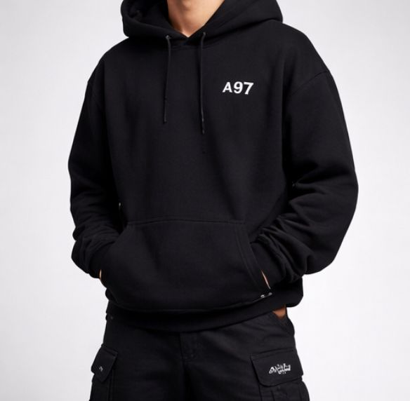 ARCHIVE 97 BLACK HOODIE