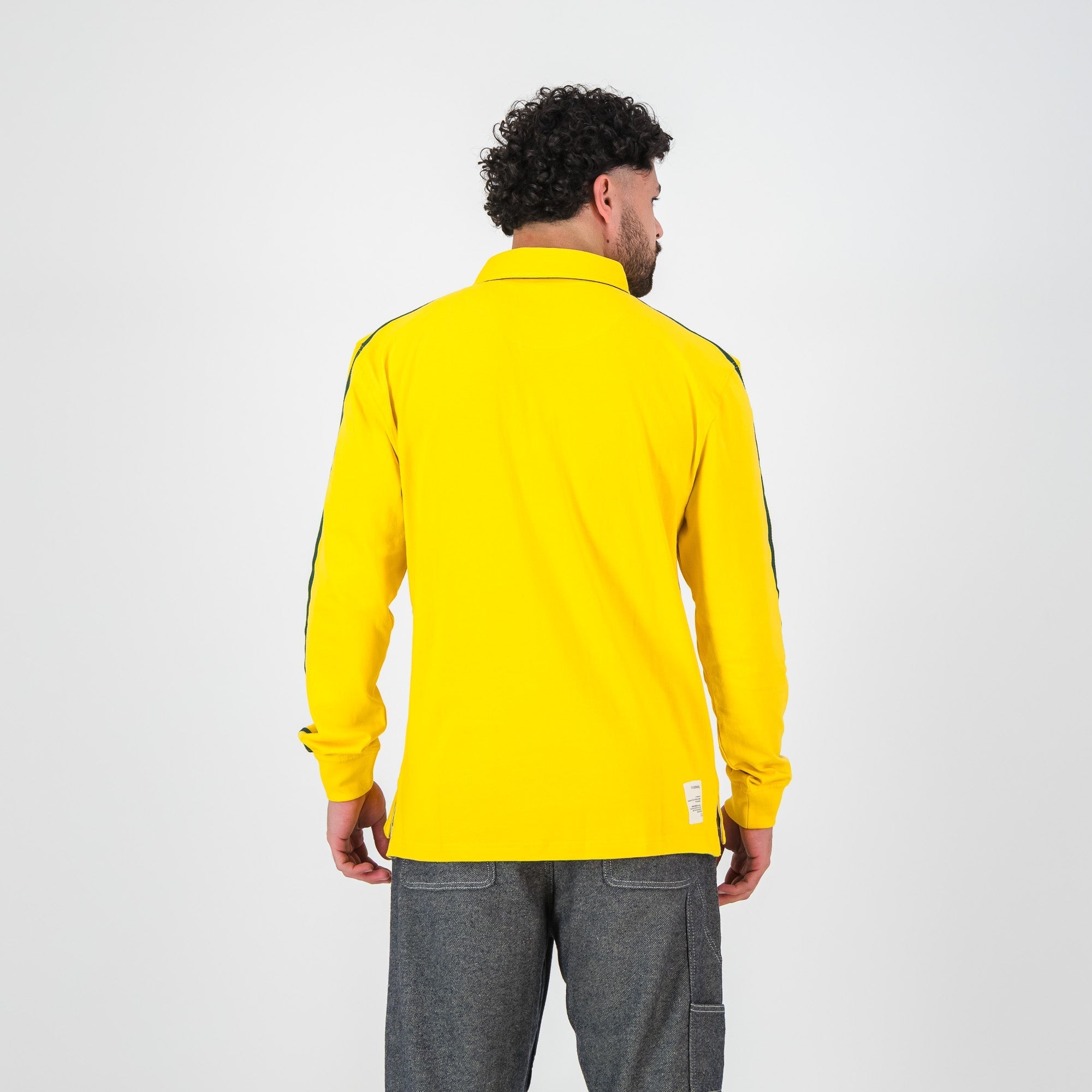 SA Supporters Flag SA LS Rugby Jersey-Spectra Yellow