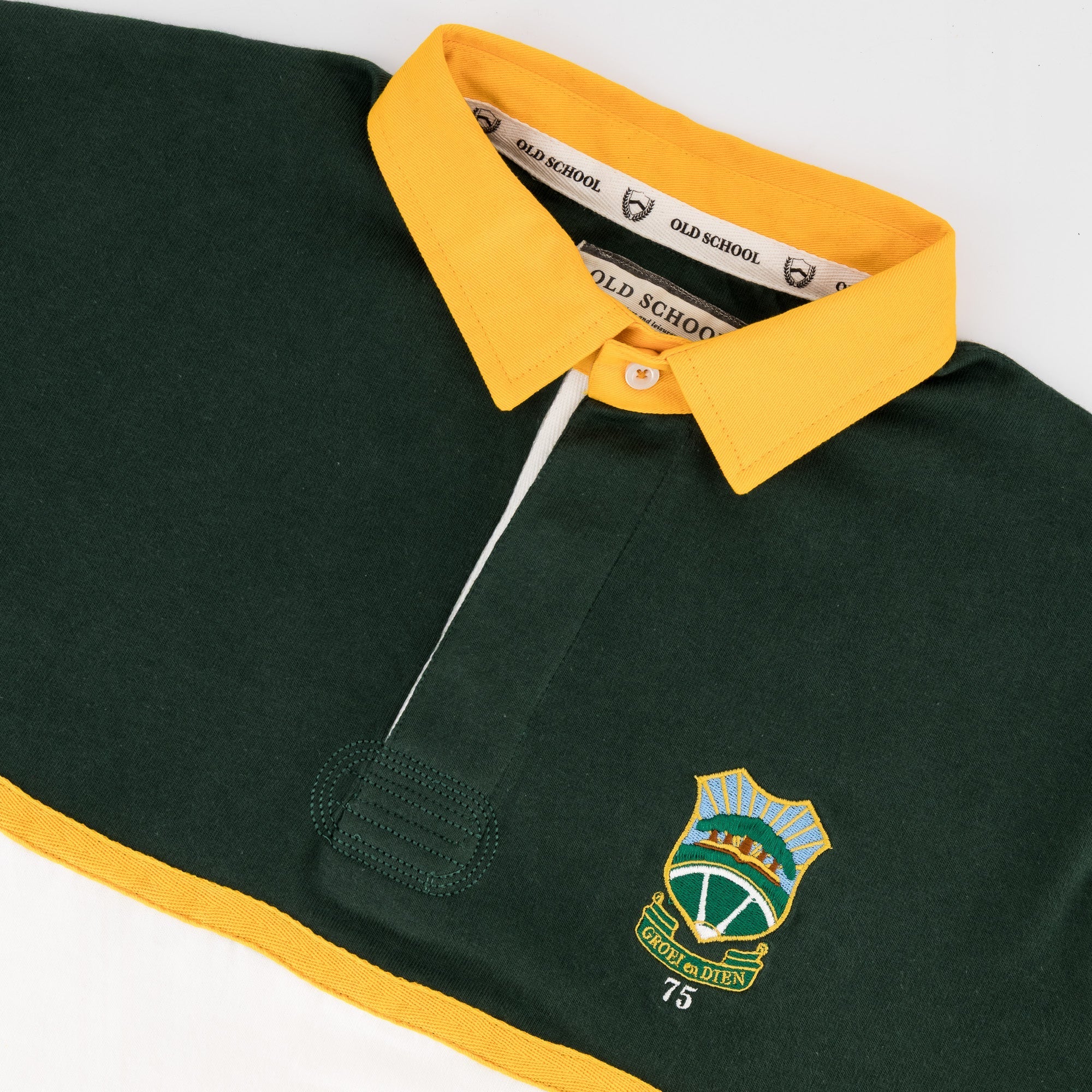 Schools Wonderboom SS Rugby Jersey-Os Green