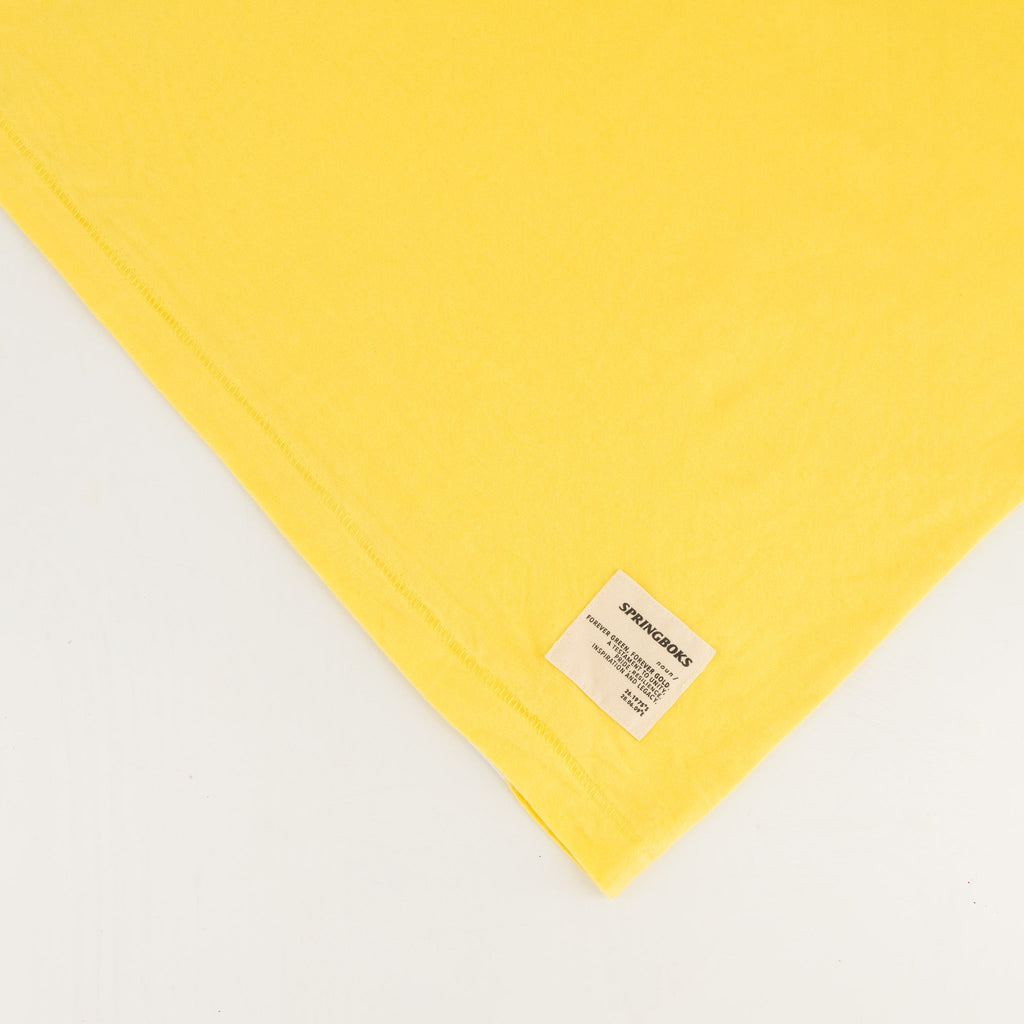 Springboks SML Bok HS Regular Crew Tee - Sunshine