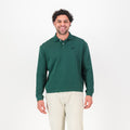 Springboks SML EMB LS Polo-OS Green