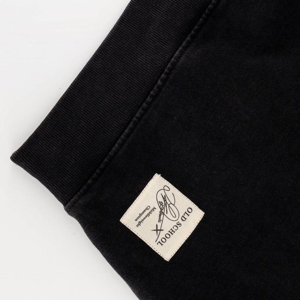 Stillknocks Acid Wash Hoodie Sweat- Black