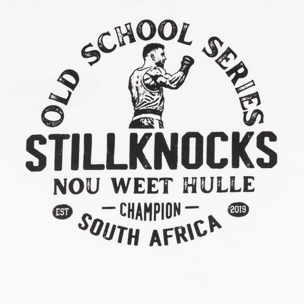 Stillknocks Real DDP Regular Crew Tee-White