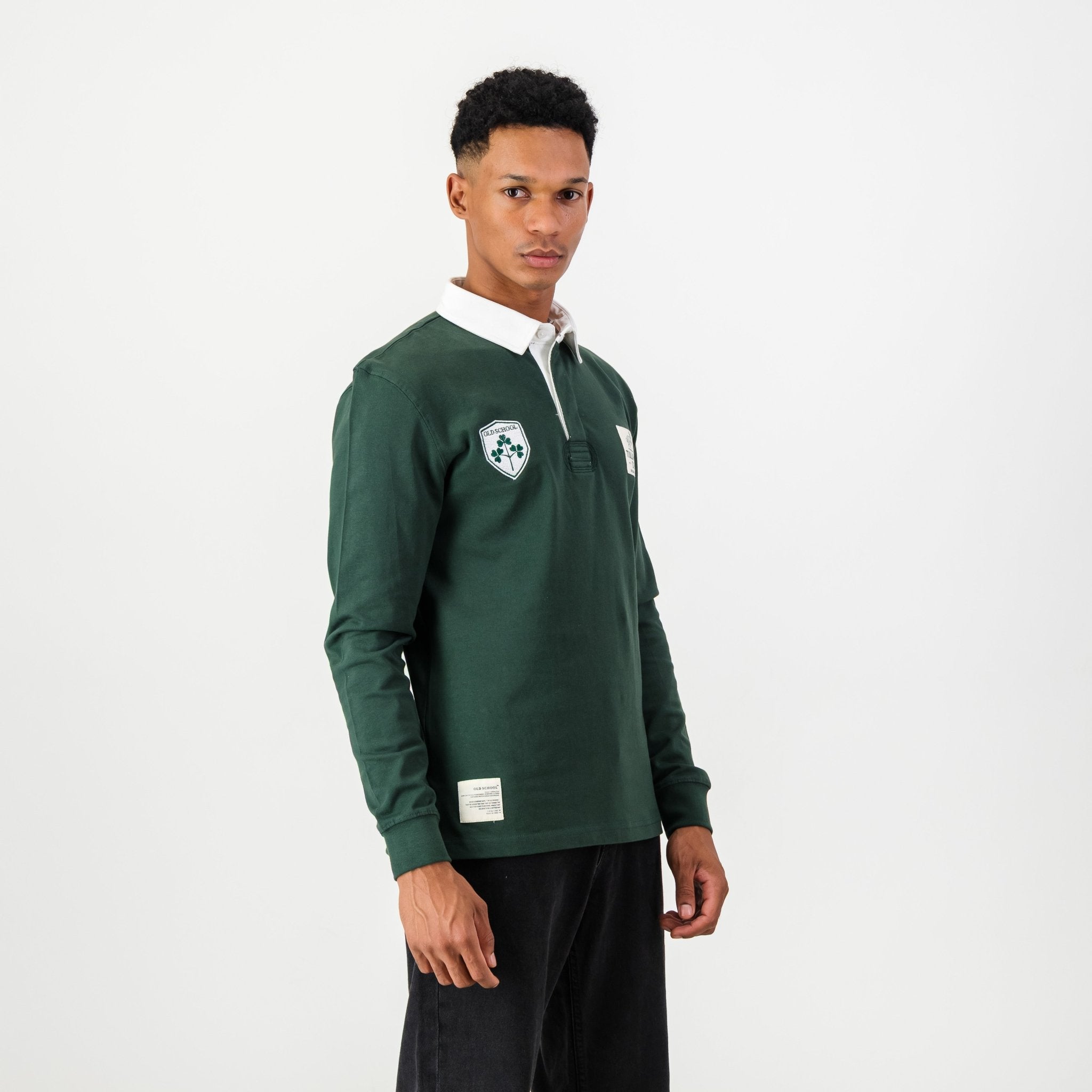 B2B Tullamore Dew SA Supp LS Rugby Jersey-OS Green
